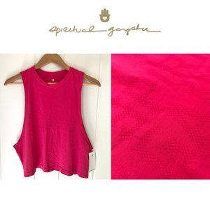 Spiritual Gangster Active Flow Tank in Bright Rose